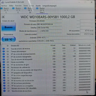 Disco Duro WD Caviar Green 1TB