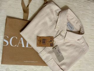Camisa Scalpers Algodón Crudo Talla M