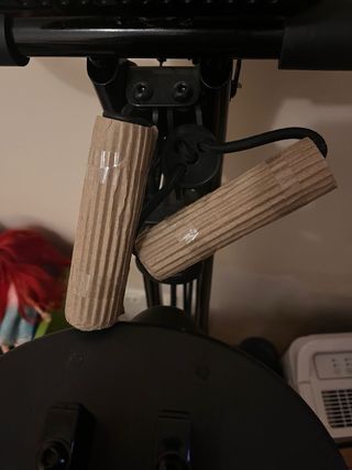 Bicicleta estática negra