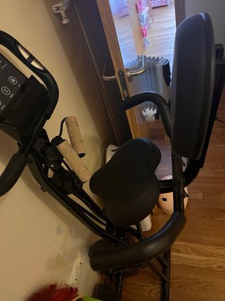 Bicicleta estática negra