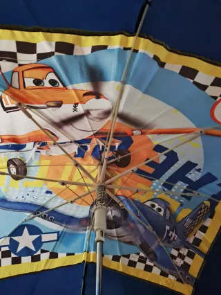 Paraguas infantil avión Disney Cars