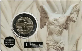 Moneda Conmemorativa Francia 2025 Louvre