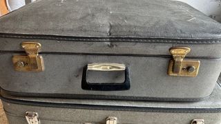 Maletas Vintage Estampado Cuadros