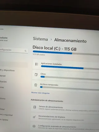 SURFE Ordenador Portátil Negro