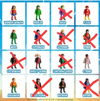 N°8 Personaggi Playmobil DC Comics