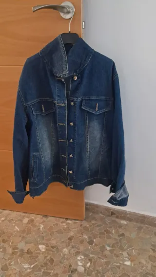 Chaqueta vaquera azul