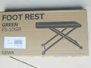 Reposapiés Guitarrista Ajustable 6 Niveles