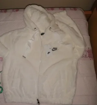 Chaqueta Nike Blanca Talla XL