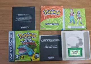 Pokémon Verde Foglia Nintendo Game Boy Advance GBA