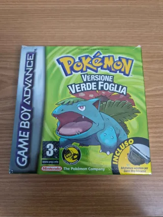 Pokémon Verde Foglia Nintendo Game Boy Advance GBA