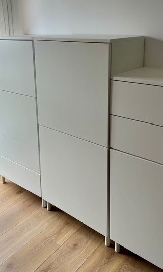 Armario modular PLATSA IKEA blanco