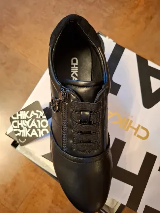 Zapatos Chika10 Mujer Talla 38 Negros