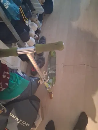 Patinete infantil verde