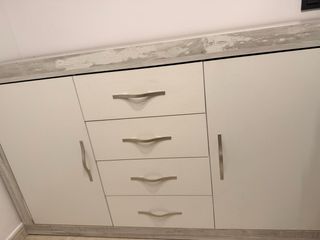 Conjunto de Muebles de salón estilo rústico