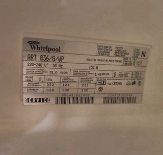 Frigorífico Whirlpool Blanco