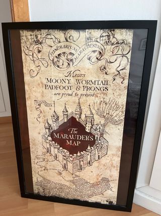 Mapa del Merodeador Harry Potter