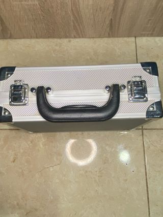 Maletín Plata y Negro