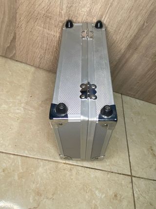 Maletín Plata y Negro