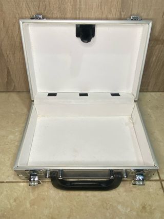 Maletín Plata y Negro