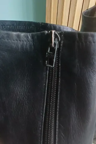 Stivali vintage pelle anni '70 Made in Italy