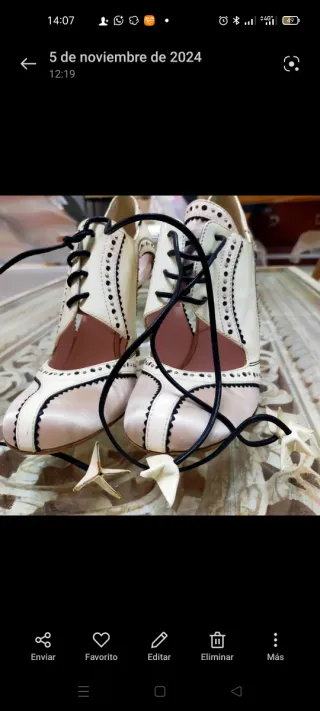 Zapatos Dior Beige y Rosa También en blanco y negr