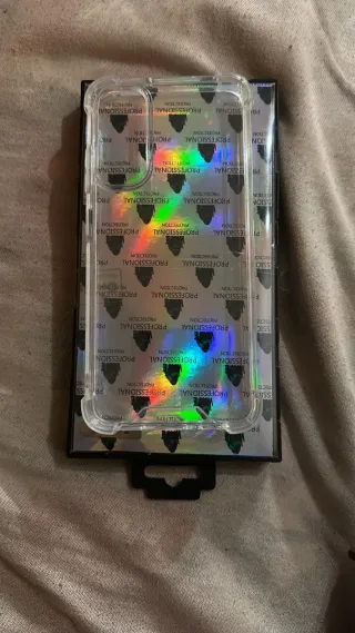 Funda protectora transparente para iPhone