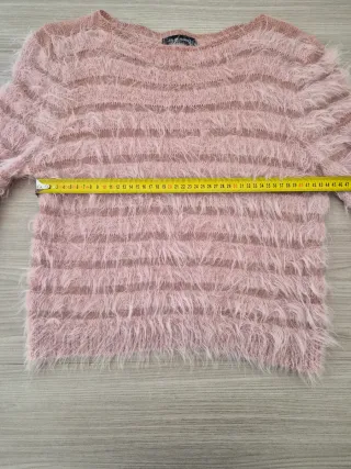 Maglione donna Blue Sand rosa taglia unica