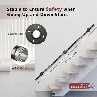 Corrimano per Scale 2 METRI