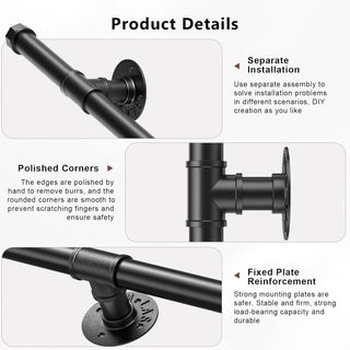 Corrimano per Scale 2 METRI