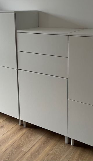 Armario modular PLATSA IKEA blanco