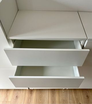 Armario modular PLATSA IKEA blanco