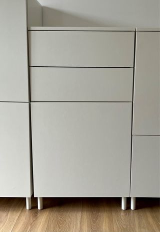Armario modular PLATSA IKEA blanco