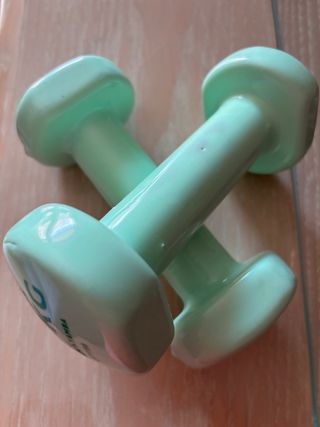 Mancuernas 1 kg (2.2 lbs) Decathlon