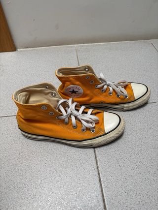 Zapatillas Converse Naranja Talla 37.5