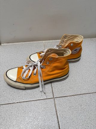 Zapatillas Converse Naranja Talla 37.5