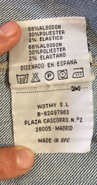 Cazadora vaquera Kira M