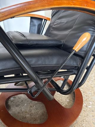 Silla Masaje Reclinable Cuero Sintético