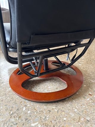 Silla Masaje Reclinable Cuero Sintético