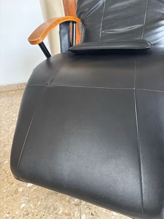 Silla Masaje Reclinable Cuero Sintético
