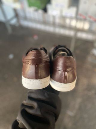 Sneakers Pelle Marroni Uomo