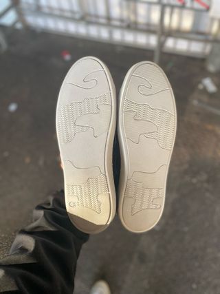 Sneakers Pelle Marroni Uomo