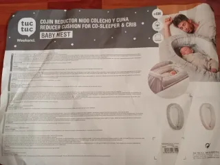 Nido reductor cuna recién nacido estrellas