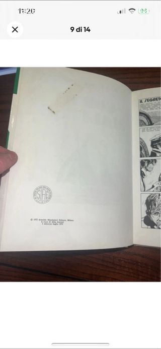 Corto Maltese Hugo Pratt Prima Edizione 1972