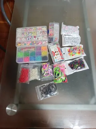 Kits para hacer pulseras y abalorios