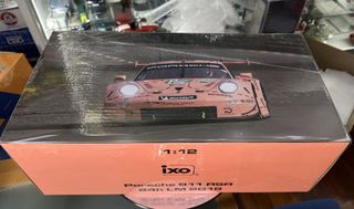 Porsche 911 rsr 991 pig pink escala 1:12