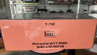 Porsche 911 rsr 991 pig pink escala 1:12