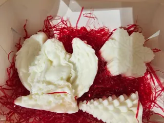 Lote de Velas Navideñas Decorativas