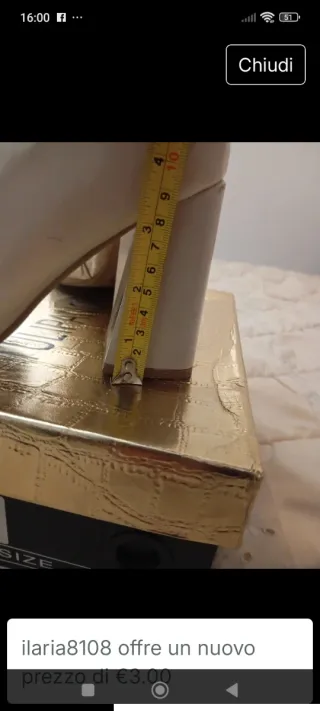 Stivaletti vernice panna n.37