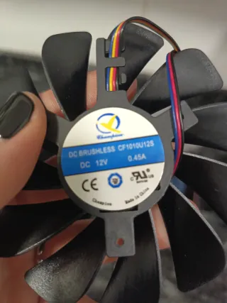 Ventiladores SOYO 4 pines RX580 590