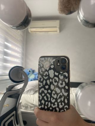 Funda iPhone 11 Leopardo Transparente